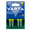 Varta Oplaadbare AAA / HR03 Ni-Mh Batterijen (4 stuks, 800 mAh)