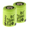 GP oplaadbare 1/3 AAA / 17AAAH batterijen 2 stuks (1.2V, 170 mAh, Ni-Mh)