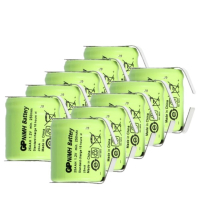 GP oplaadbare 1/3 AA / 25AAH batterijen 10 stuks met U-Tag (1.2V, 250 mAh, Ni-Mh) AGP00406