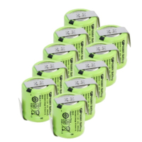 GP oplaadbare 1/3 AA / 25AAH batterijen 10 stuks met Z-Tag (1.2V, 250 mAh, Ni-Mh) AGP00410