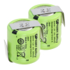 GP oplaadbare 1/3 AA / 25AAH batterijen 2 stuks met Z-Tag (1.2V, 250 mAh, Ni-Mh) AGP00408 - 1