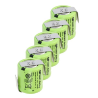 GP oplaadbare 1/3 AA / 25AAH batterijen 5 stuks met Z-Tag (1.2V, 250 mAh, Ni-Mh) AGP00409