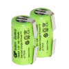 GP oplaadbare 2/3AA / 75AAH LFU batterijen 2 stuks met U-Tag (1.2 V, 750 mAh, Ni-Mh) AGP00381 - 1