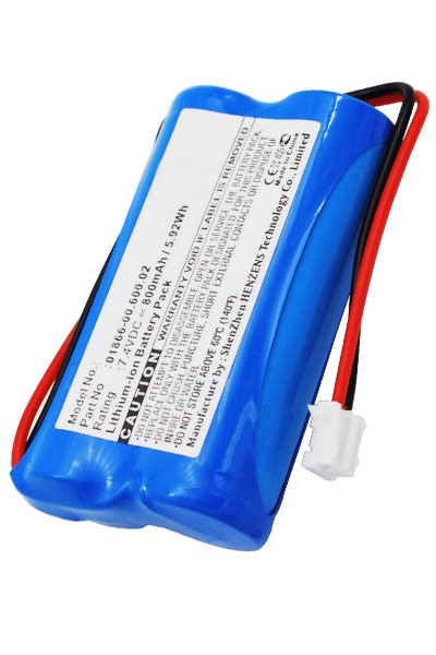 Gardena 01866-00.600.02 accu (7.4 V, 800 mAh, 123accu huismerk)  AGA00218 - 1
