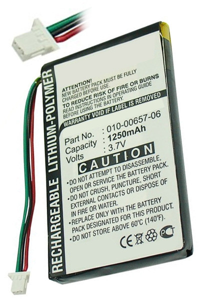 Garmin 010-00657-06 accu (1250 mAh, 123accu huismerk)  AGA00134 - 1