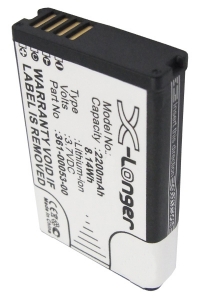 Garmin 010-11599-00 / 010-11654-03 accu (3.7 V, 2200 mAh, 123accu huismerk)  AGA00160