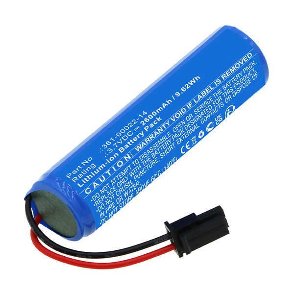 Garmin 010-12400-04 / 361-00022-14 accu (3.7 V, 2600 mAh, 123accu huismerk) AGA00339 - 1