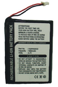 Garmin 1A2W423C2 / A2X128A2 accu (1600 mAh, 123accu huismerk)  AGA00096