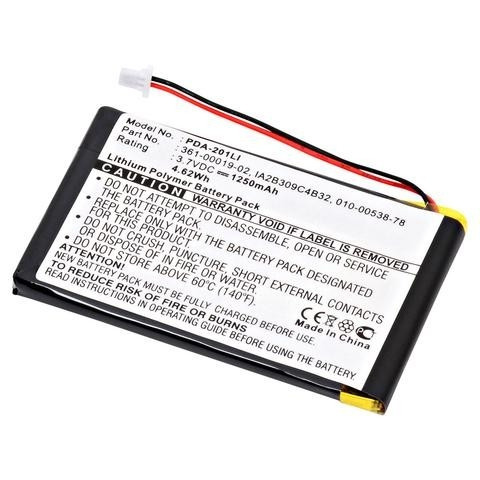 Garmin  361-00019-02 / IA2B309C4B32 navigatie accu (1250 mAh, 123accu huismerk) AGA00142 - 1