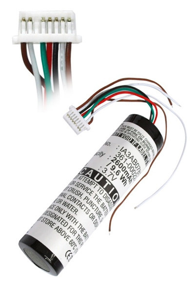 Garmin 361-00022-00 / IA3AB07B1A97 accu (2600 mAh, 123accu huismerk)  AGA00144 - 1
