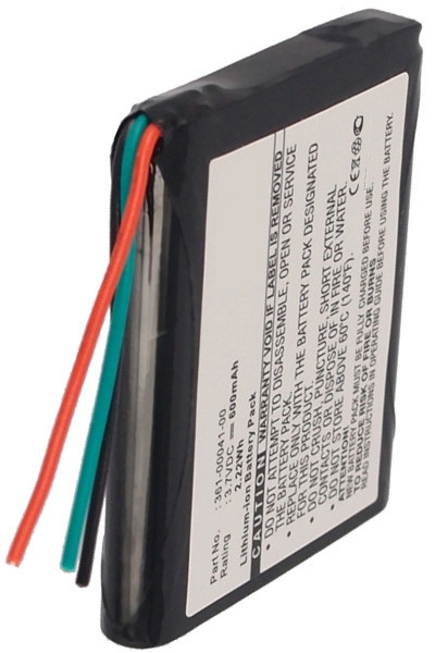 Garmin 361-00041-00 accu (600 mAh, 123accu huismerk)  AGA00115 - 1
