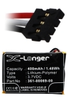 Garmin 361-00069-00 accu (400 mAh, 123accu huismerk) AGA00197 - 1