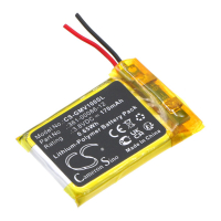Garmin 361-00086-12 accu (3.8 V, 170 mAh, 123accu huismerk)  AGA00352