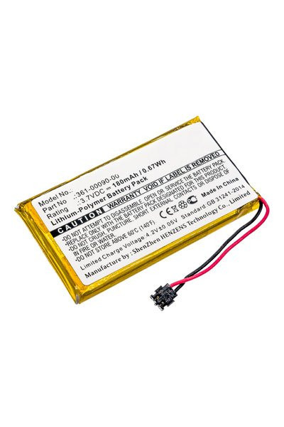Garmin 361-00090-00 accu (3.7 V, 180 mAh, 123accu huismerk)  AGA00259 - 1