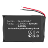 Garmin 361-00096-01 accu (3.8 V, 220 mAh, 123accu huismerk) AGA00362 - 1