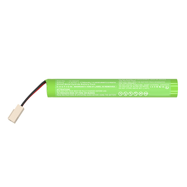 Geo-Fennel 10-08320 /  GF-D1005 accu (2.4 V, 1700 mAh, 123accu huismerk) AGE00177 - 3