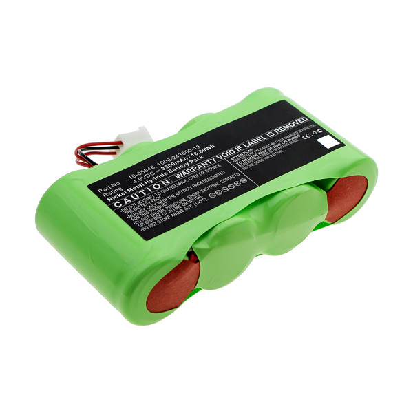 Geo 10-05548 / 1000-243000-18 accu (4.8 V, 3500 mAh, 123accu huismerk)  AGE00145 - 1
