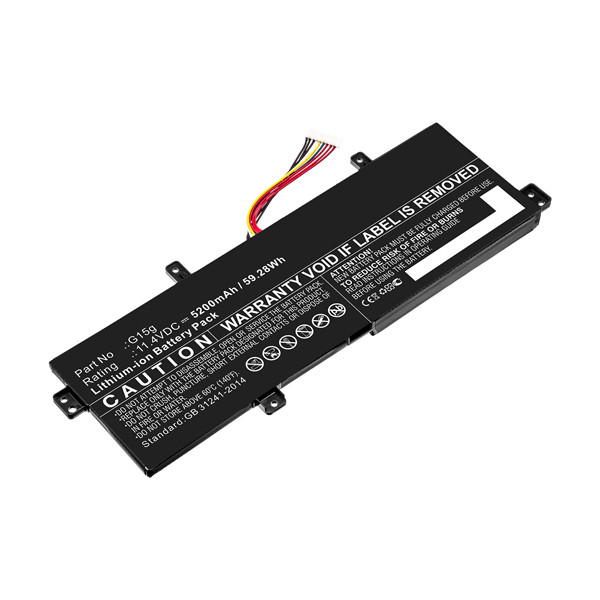 Gigabyte G515g accu (11.4 V, 5200 mAh, 123accu huismerk)  AGI00126 - 1