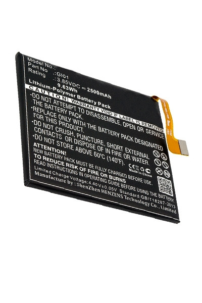Gigaset GI01 accu (2500 mAh, 123accu huismerk)  AGI00088 - 1