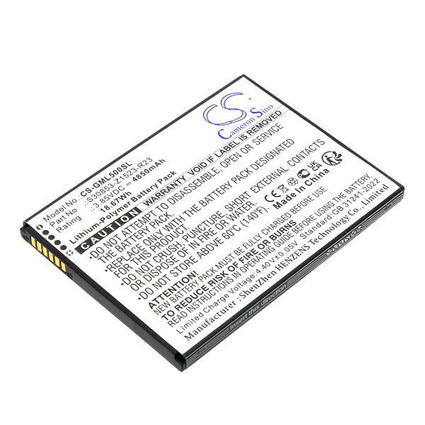 Gigaset  S30853-Z1523-R23 /  V30145-K1310-X478 accu (3.85 V, Li-pl, 4850 mAh, 123accu huismerk)  AGI00144 - 1