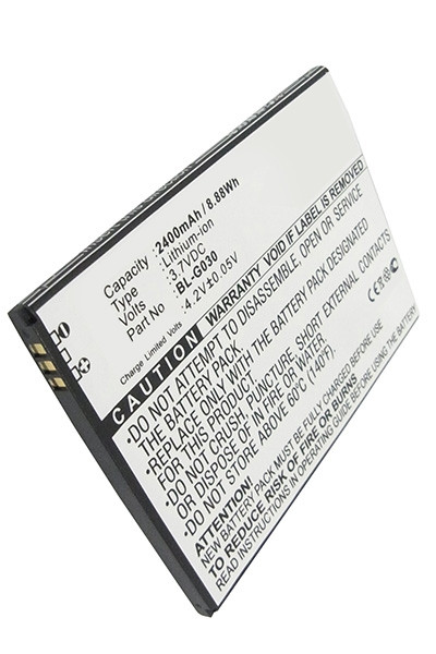 Gionee BL-G030 accu (2400 mAh, 123accu huismerk)  AGI00047 - 1