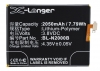 Gionee BL-N2000B accu (2050 mAh, 123accu huismerk) AGI00061 - 1