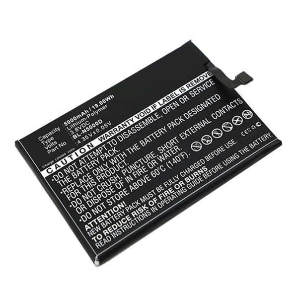 Gionee BL-N5000D accu (5000 mAh, 123accu huismerk)  AGI00086 - 1