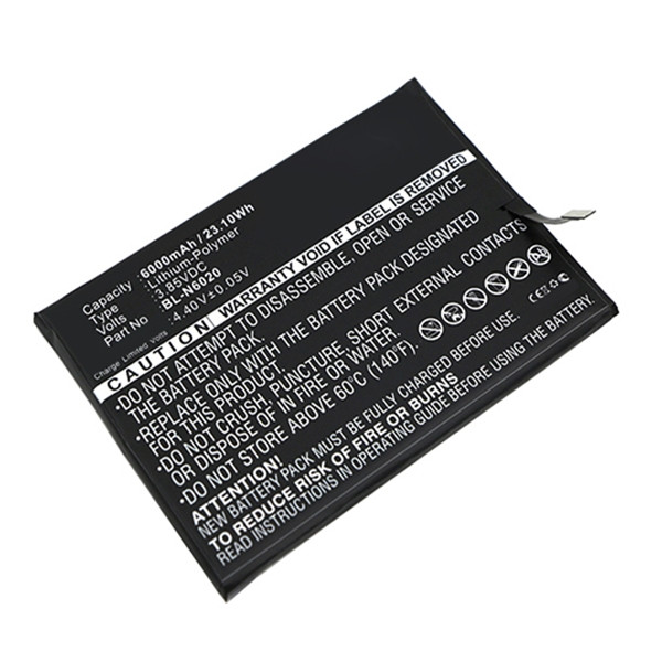 Gionee BL-N6020 accu (6000 mAh, 123accu huismerk)  AGI00087 - 1