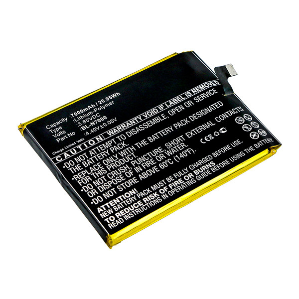 Gionee BL-N7000 accu (7000 mAh, 123accu huismerk)  AGI00106 - 1