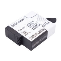 GoPro Hero 5 / AHDBT-501 / AABAT-001 accu (1250 mAh, 123accu huismerk) AGO00077