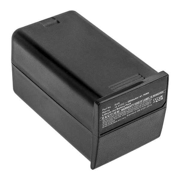 Godox W29 accu (2900 mAh, 123accu huismerk)  AGO00138 - 1