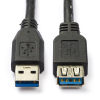 Goobay USB verlengkabel zwart (3 meter) ANB00150 - 1