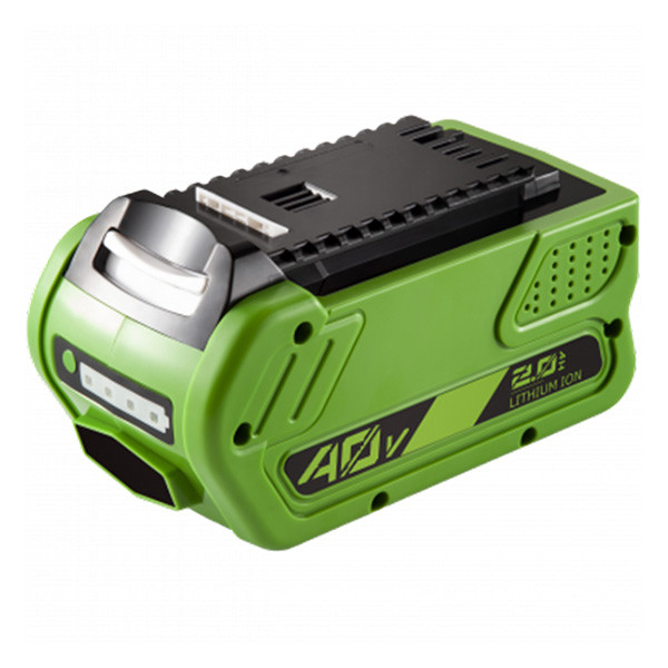 GreenWorks G40B2 / 29717 / G-MAX 40V accu (40 V, 2.0 Ah, 123accu huismerk)  AGR00167 - 1