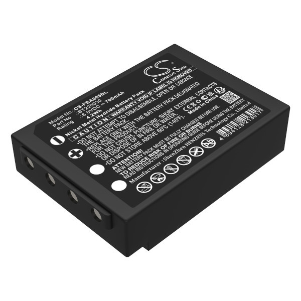 HBC BT205030 accu (6 V, 700 mAh, 123accu huismerk)  AHB00016 - 2