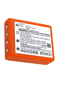 HBC FUB6 / BA223000 / BA223030 accu (3.6 V, 2000 mAh, Oranje, 123accu huismerk)  AHB00008