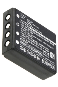 HBC FUB6 / FUB05AA / BA223000 accu (3.6 V, 2000 mAh, Zwart, 123accu huismerk)  AHB00007