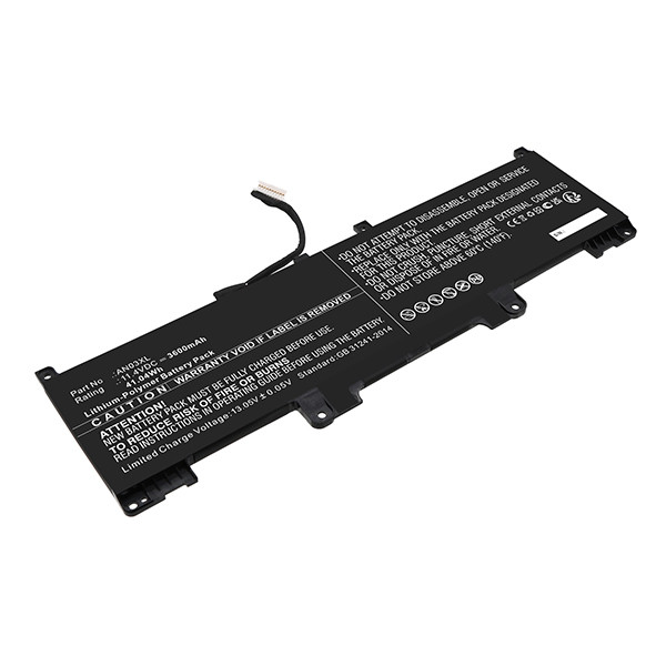 HP AN03XL / M73474-005 accu (11.4 V, 3600 mAh, 123accu huismerk)  AHP00834 - 1