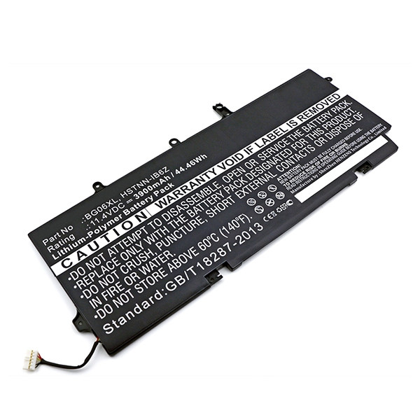HP BG06XL / 805096-005 / HSTNN-IB6Z accu (11.4 V, 3900 mAh, 123accu huismerk)  AHP00503 - 1