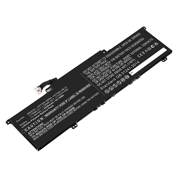 HP BN03XL / L77034-005 / HSTNN-DB9N accu (11.55 V, 4050 mAh, 123accu huismerk)  AHP00789 - 1
