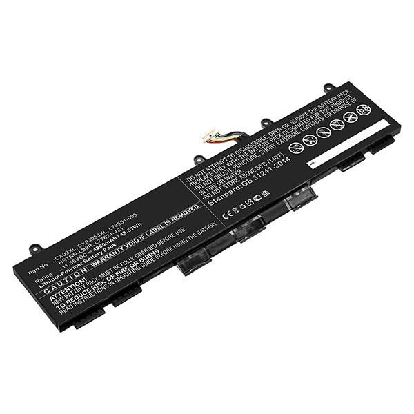 HP CX03XL / L78551-005 / HSTNN-LB8R accu (11.55 V, 4200 mAh, 123accu huismerk)  AHP00795 - 1