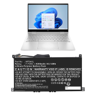 HP HSTNN-OB2Y / M89926-1D1 accu (7.7 V, 8200 mAh, 123accu huismerk) AHP00881