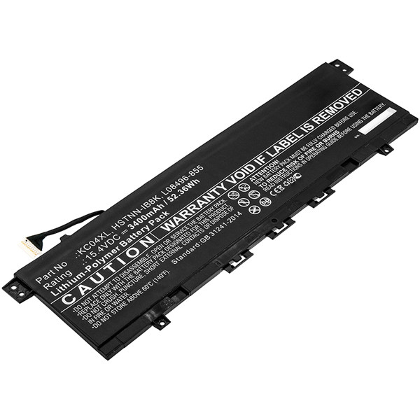 HP KC04XL / L08496-855 / HSTNN-IB8K accu (11.54 V, 3400 mAh, 123accu huismerk)  AHP00639 - 1