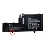 HP OM03XL / 863280-855 / HSTNN-IB70 accu (11.55 V, 4935 mAh, origineel)