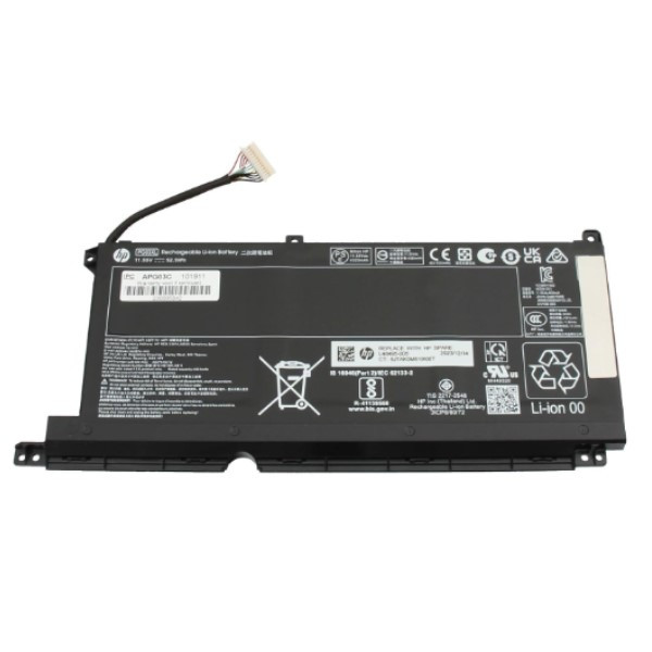 HP PG03XL / L48495-005 accu (11.55 V, Li-pl, 4323 mAh, 52.5 Wh, origineel)  AHP00871 - 1