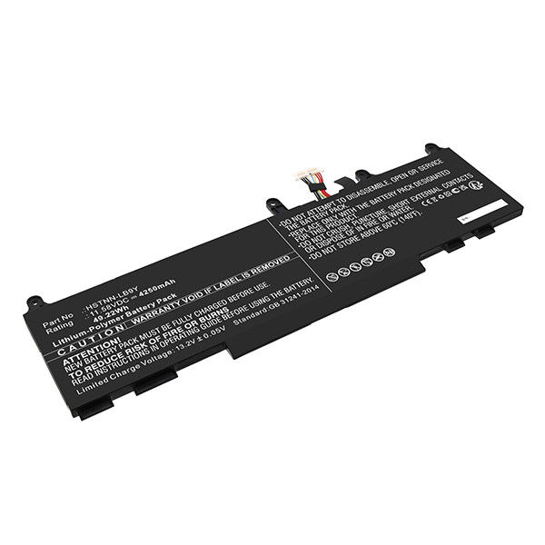 HP WP03XL / M73466-005  / HSTNN-IB9Y accu (11.58 V, 4250 mAh, 123accu huismerk)  AHP00835 - 1