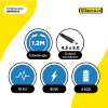 HP adapter (19.5 V, 4.62 A, 90 W, 123accu huismerk)  ADR00232 - 3