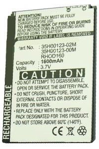 HTC 35H00123-22M / BA S420 / BA S390 accu (1600 mAh, 123accu huismerk)  AHT00064 - 1
