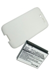 HTC 35H00132-05M / BA-S410 / BA S410 accu wit (2400 mAh, 123accu huismerk) AHT00115 - 1
