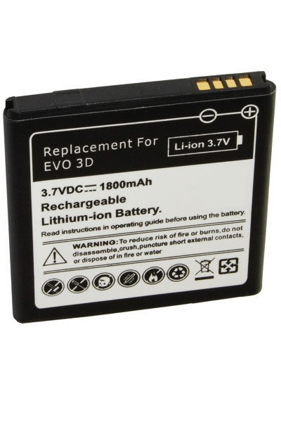 HTC 35H00164-00M / 35H00166-00M / BG86100 accu (1800 mAh, 123accu huismerk)  AHT00156 - 1