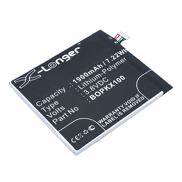 HTC B0PKX100 / BOPKX100 / 35H00237-00M accu (3.8 V, 1900 mAh, 123accu huismerk)  AHT00295 - 1